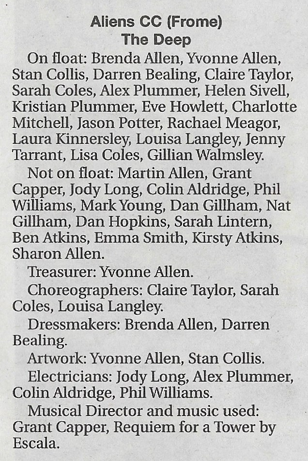 2010 Bridgwater Mercury Who's Who (9.11.10)