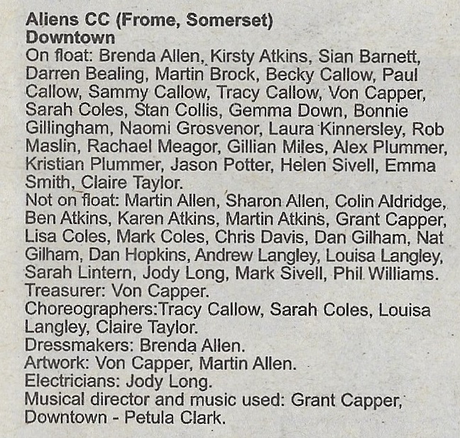 2011 Bridgwater Mercury Who's Who (8.11.11)