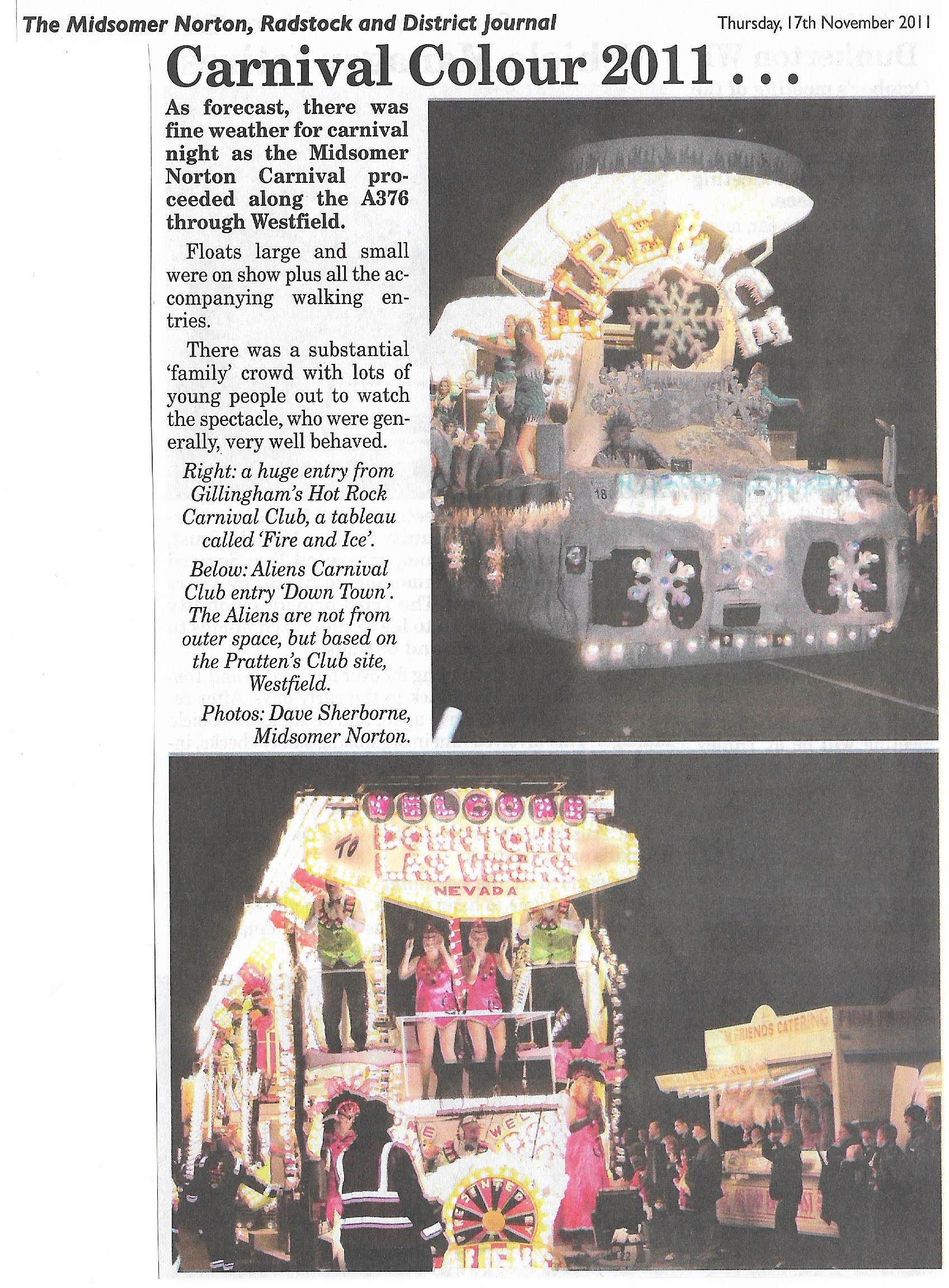 2011 Midsomer Norton Journal (17.11.11)